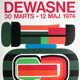 Affiche originale de Jean Dewasne, Louisiana Museum, 1974