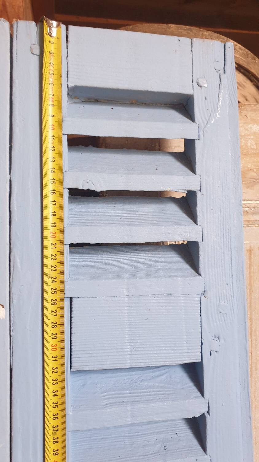 Set of Blue Shutters/Blinds - Late 19th Century