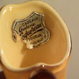 Pitcher orange glass