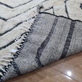 Handmade wool Berber rug 300X200 cm
