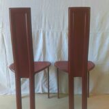 4 chaises en cuir Elena B