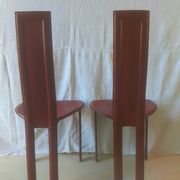 4 chaises en cuir Elena B