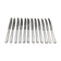 12 entremet knives silver metal net