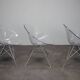 Set of 3 EROS chairs by Philippe Starck for Kartell, Italy, 1999