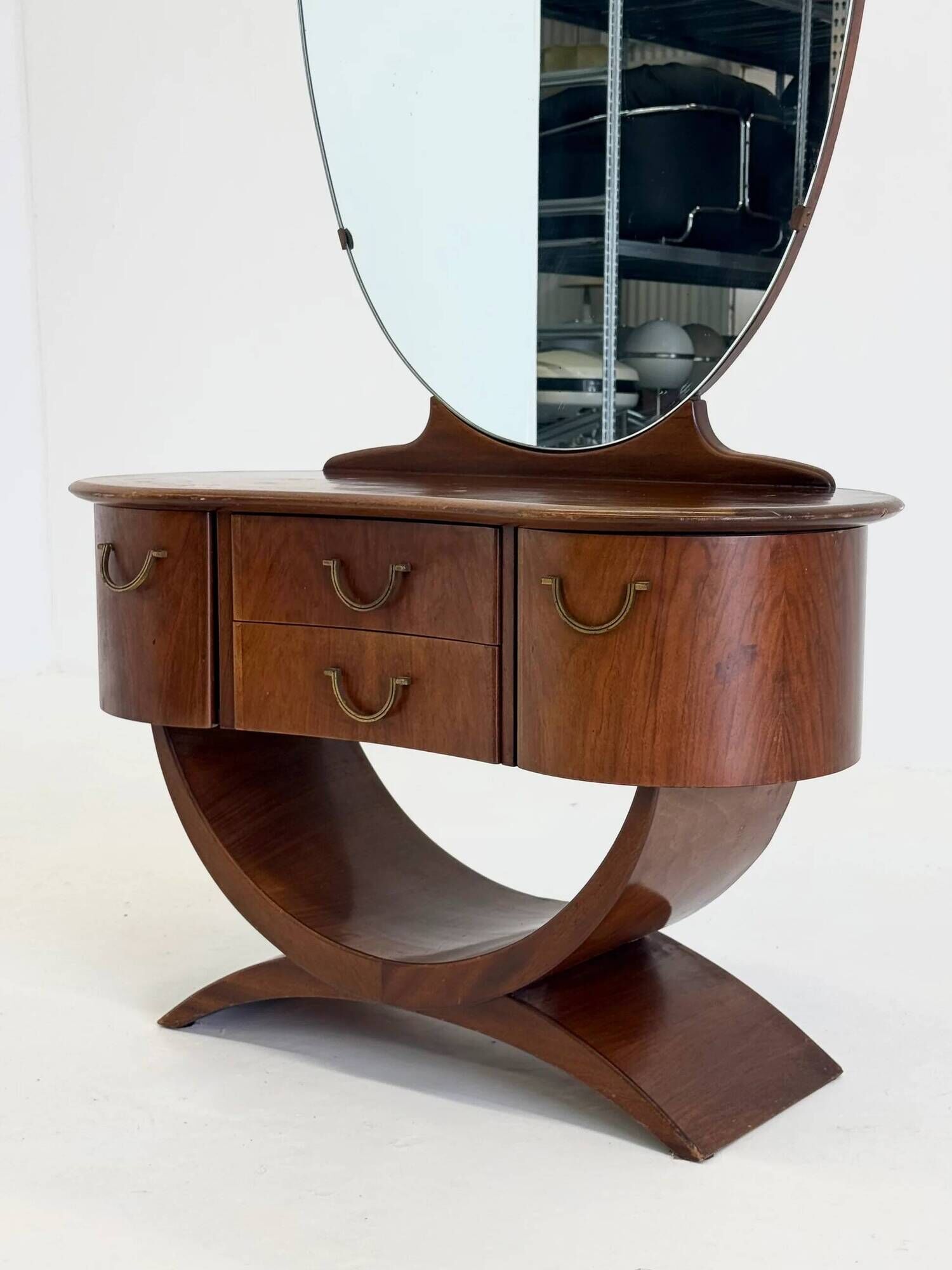 Art Deco dressing table by A A Patijn for Zijlstra Joure from the 1930s