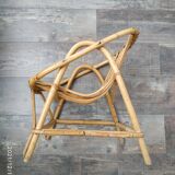 Children's rattan chair