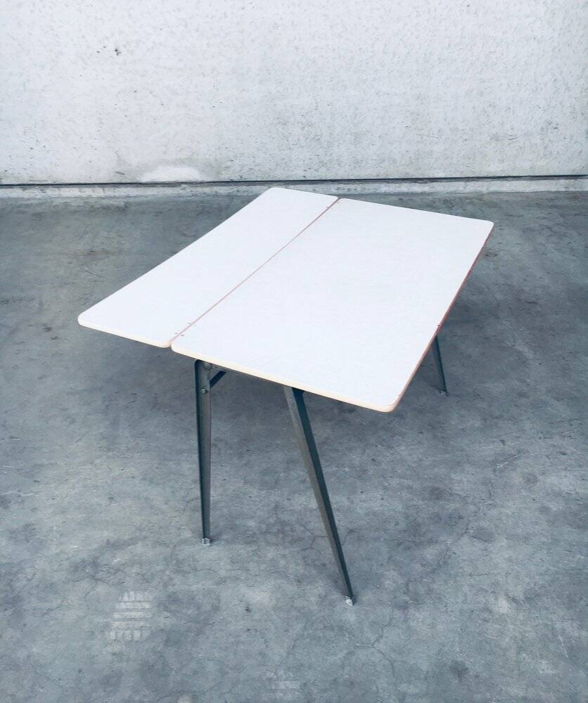 Dutch Industrial Desk attributed to Wim Rietveld for Ahrend De Cirkel, Netherlands, 1960s