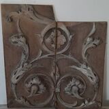Old woodwork panels