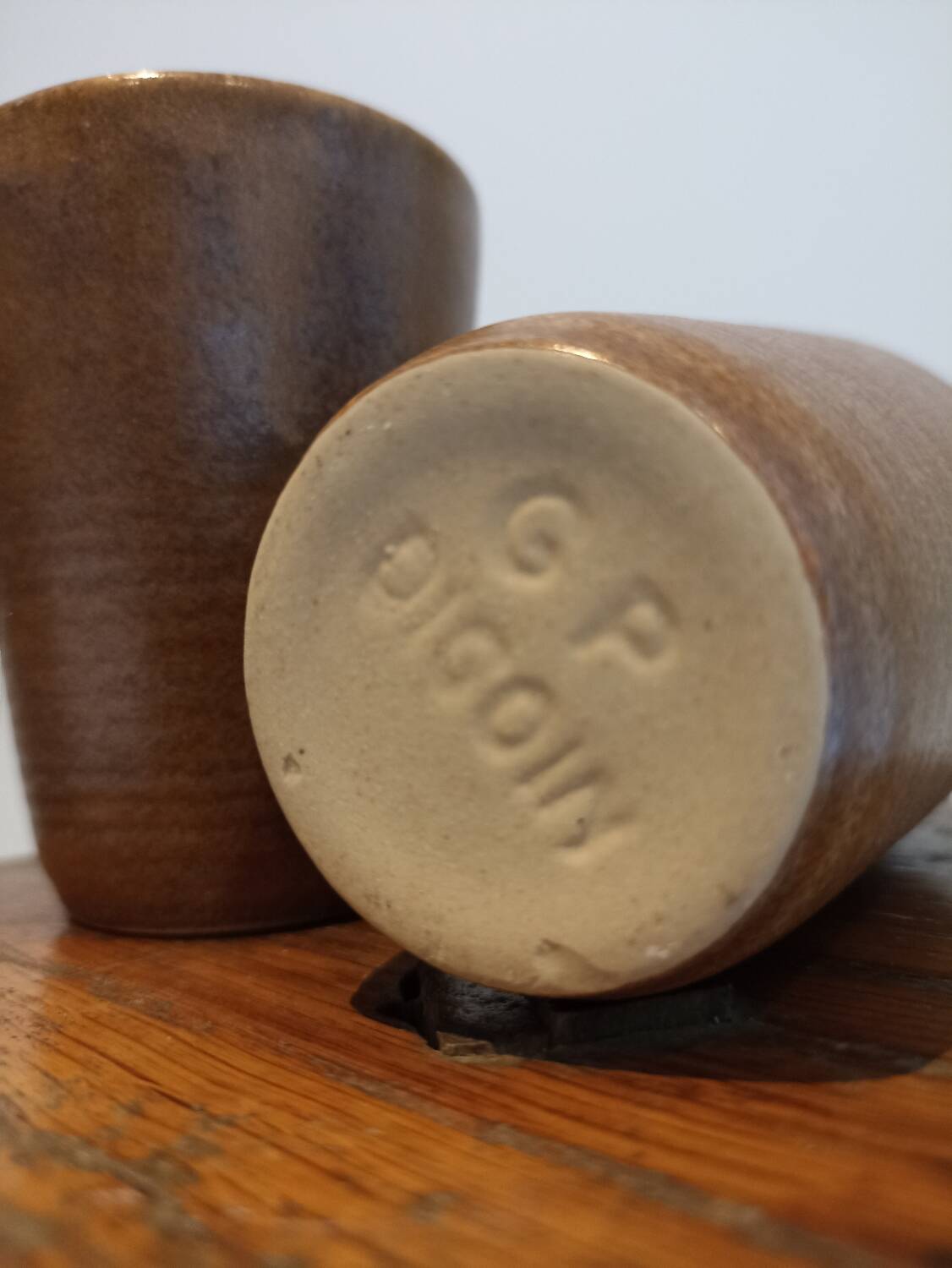 Digoin stoneware glasses