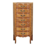 Chest of drawers, wood and marble