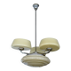 Large Art Deco pendant light in glass, 1930s