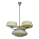 Large Art Deco pendant light in glass, 1930s