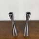 Steel Candle Holder Duo by Erika Pekkari