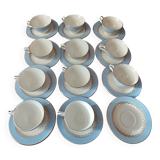 Coffee set at Café Gilbert