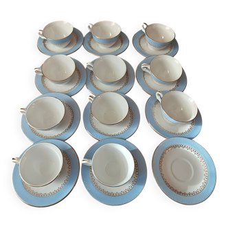 Coffee set at Café Gilbert