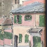 Painting Painting Signed Paris 18th Arrondissement Rue Caulaincourt Maisons Sacré-Coeur XX ème