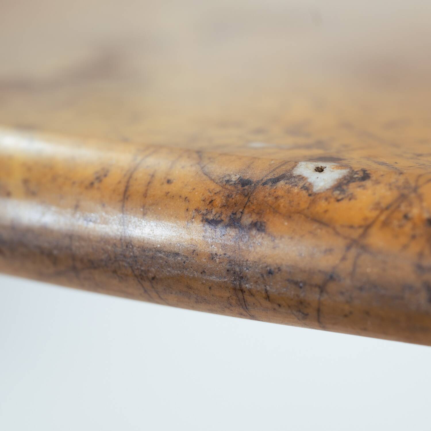 Xxl Drench marble Zanotta postmodern dining table