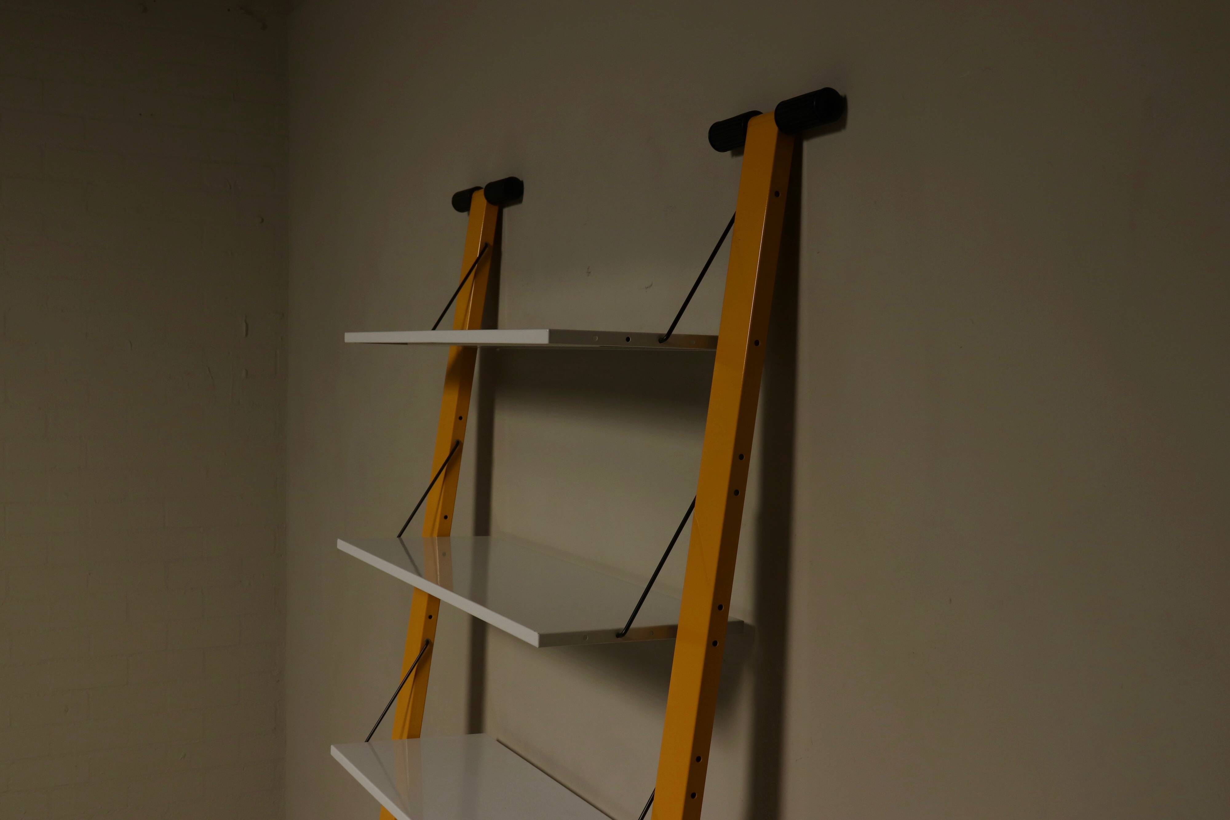 Post Modern Graffiti Wall Unit by Rodney Kinsman for Bieffeplast 1980s