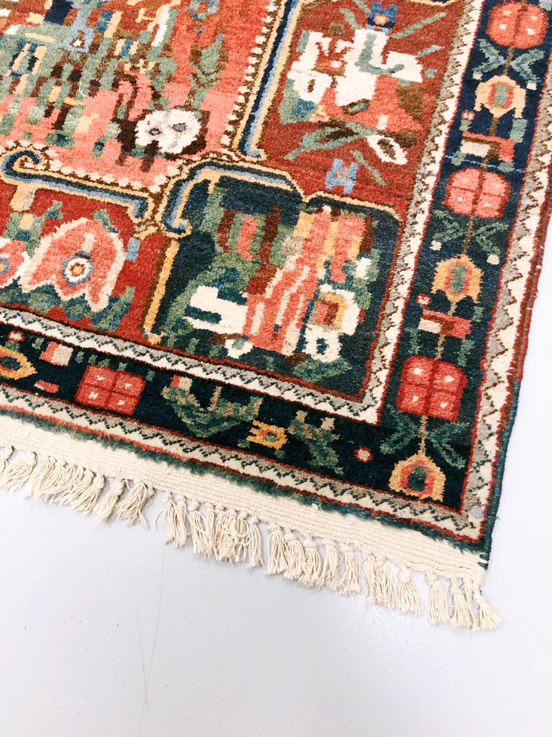 Vintage oriental rug