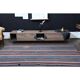 1970s Vintage Turkish Oushak Handmade Wool Cotton Purple Area Rug 159x277