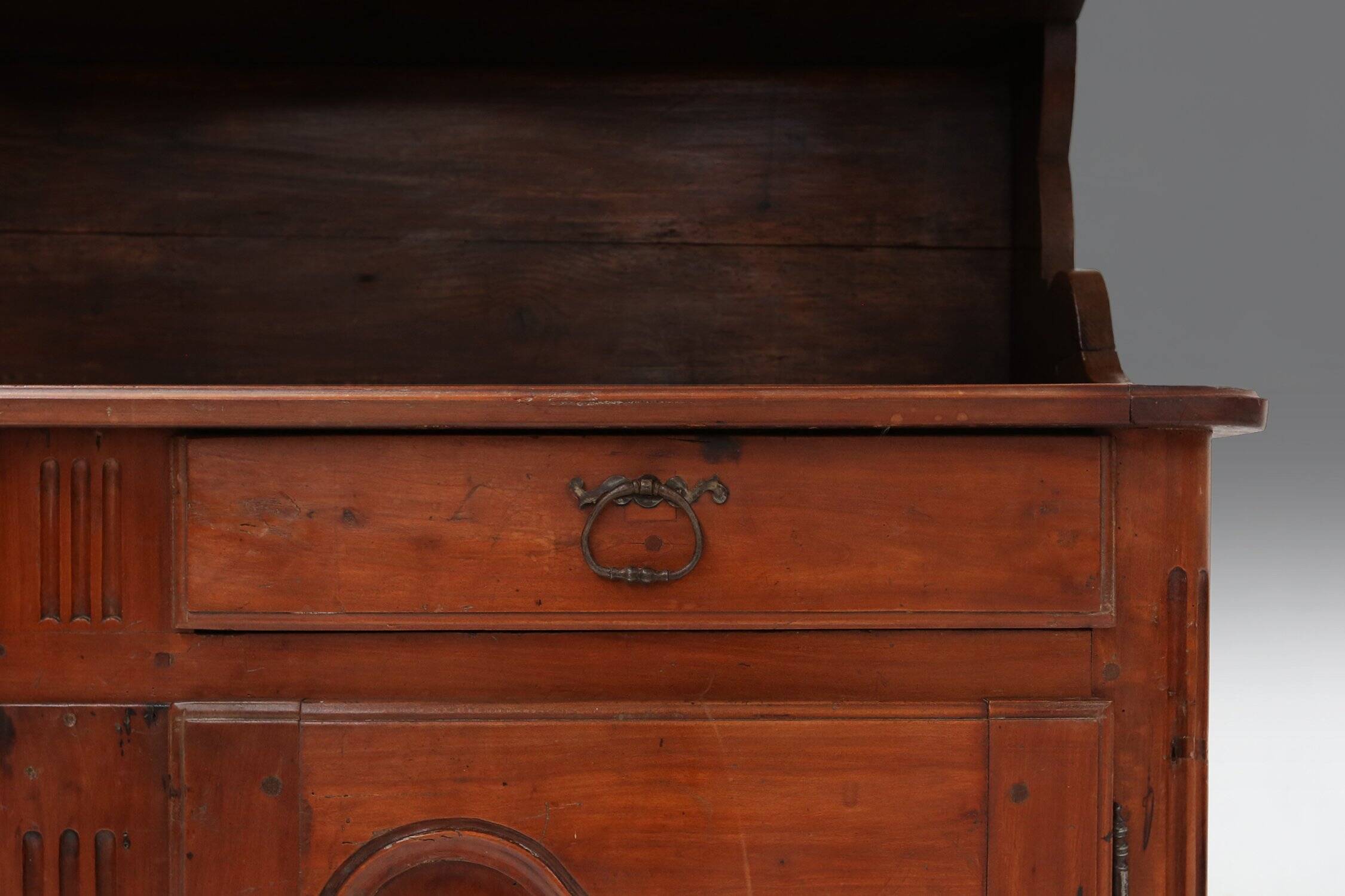 19th Century French Provencial walnut Cupboard, France