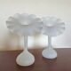 Vases Leonardo pate de verre vintage (X2)