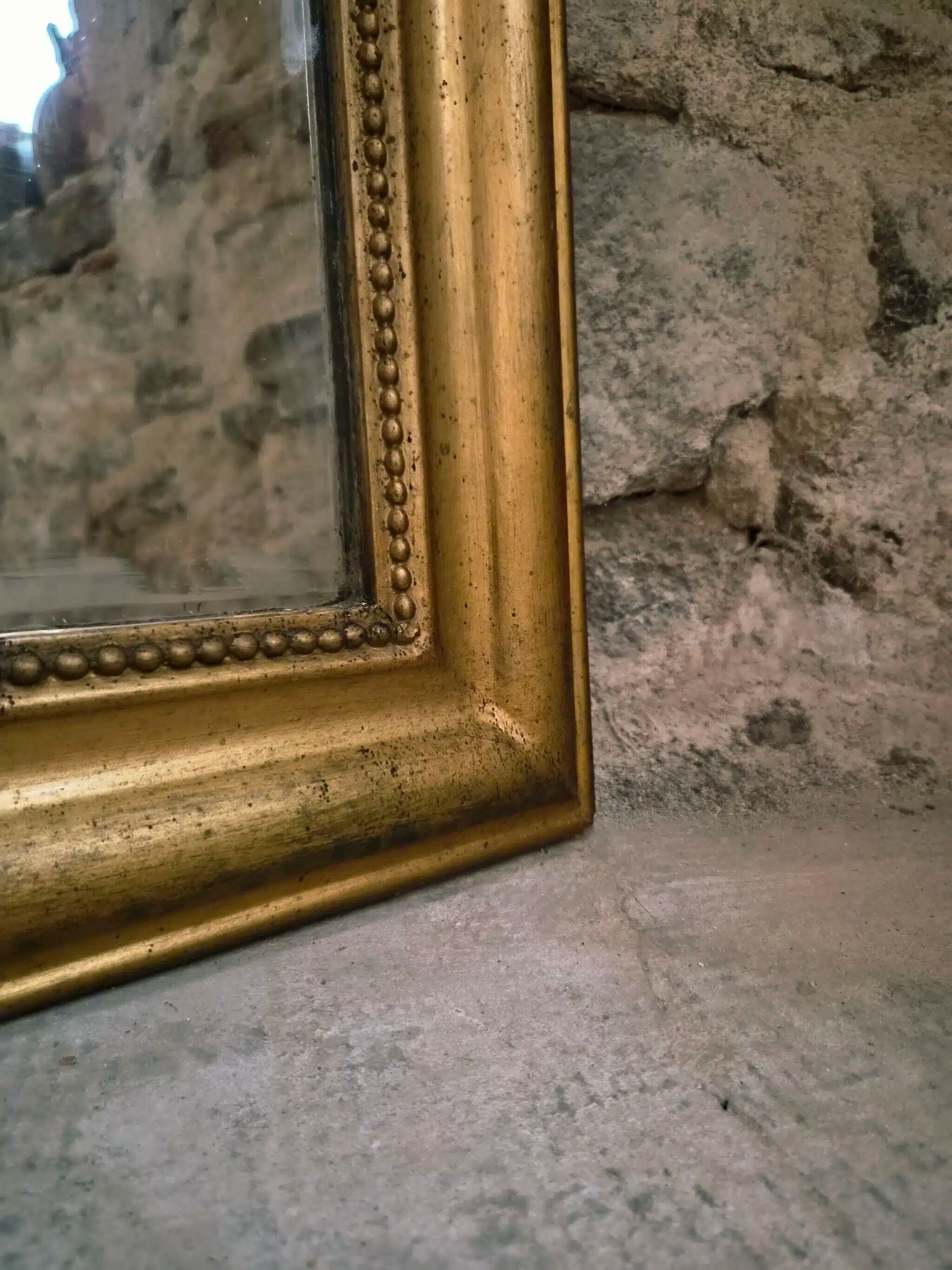 French antique mirror Louis Philippe, 19th century