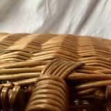 Vintage Wicker Picnic Basket