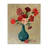 G. Godinet "still life with carnation"