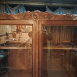 Restored "Art Deco" wardrobe, display cabinet, bookshelf.