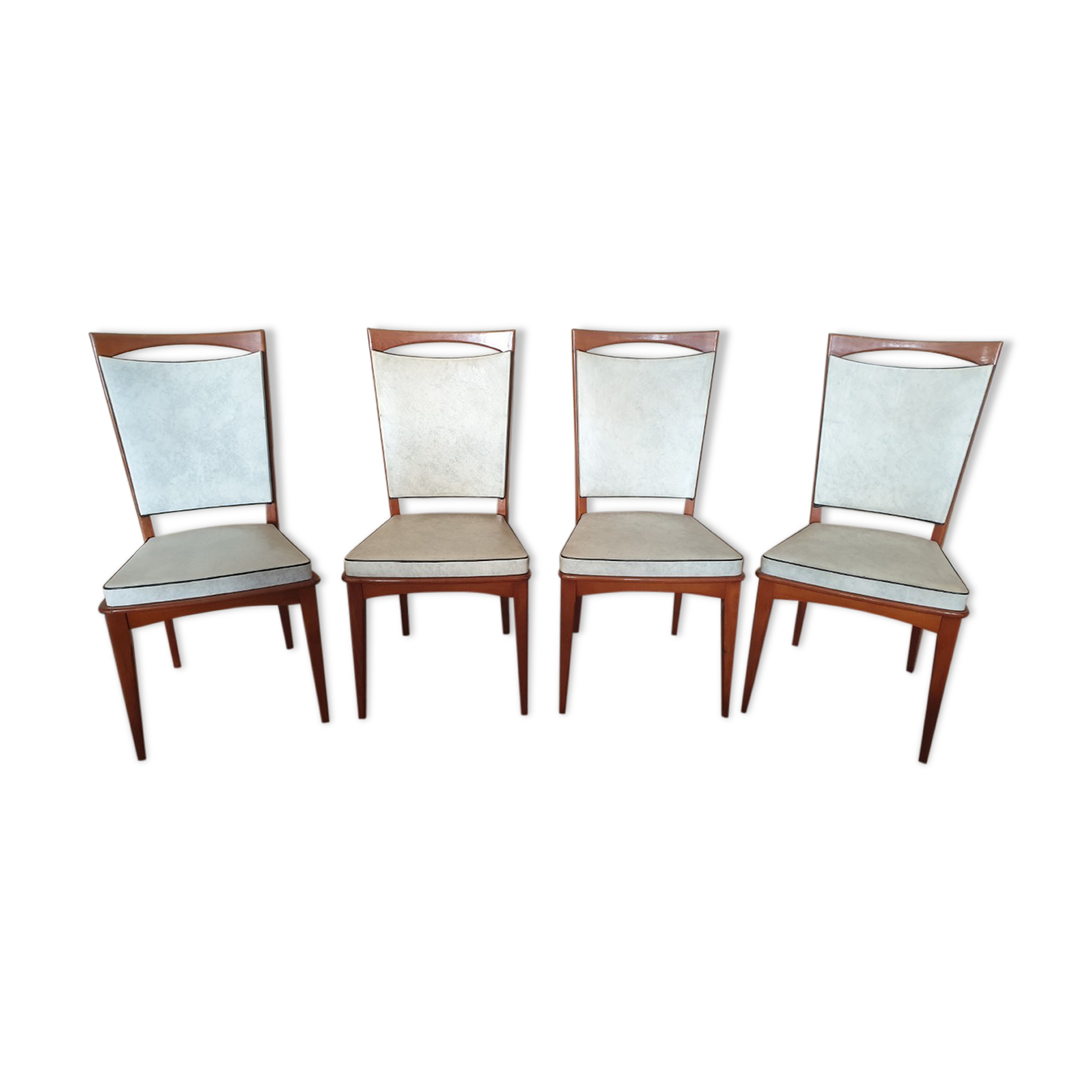 Set of 5 chairs 60s
