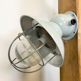 Industrial aluminum wall lamp, 1960s