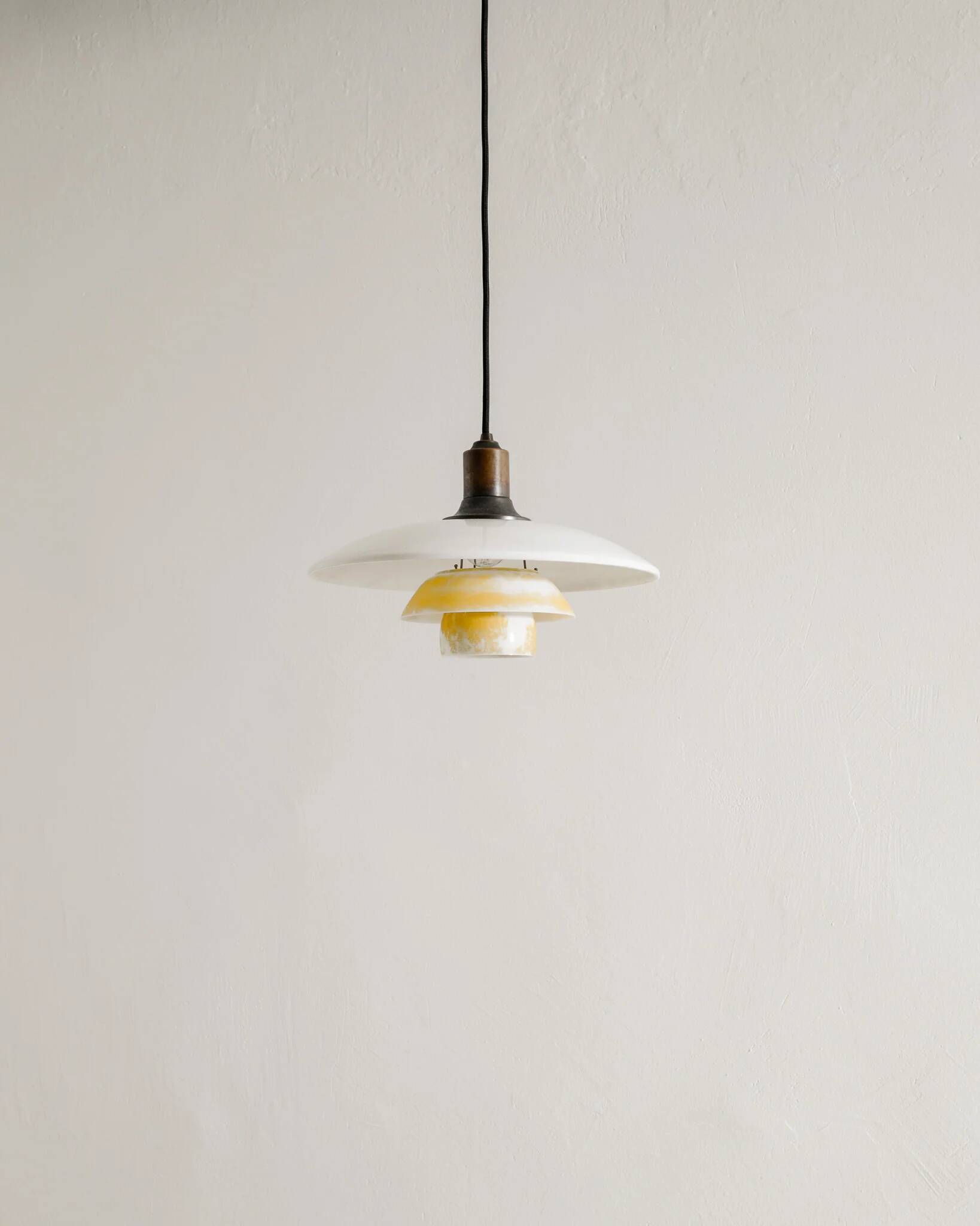Vintage Danish Mid Century "PH-3.5" Ceiling Lamp by  Poul Henningsen, 1930s