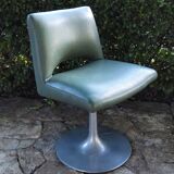 Vintage tulip foot armchair