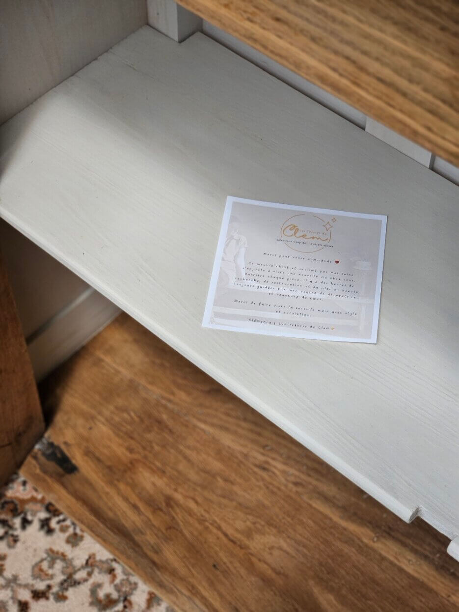 Renovated antique oak sideboard | Camille