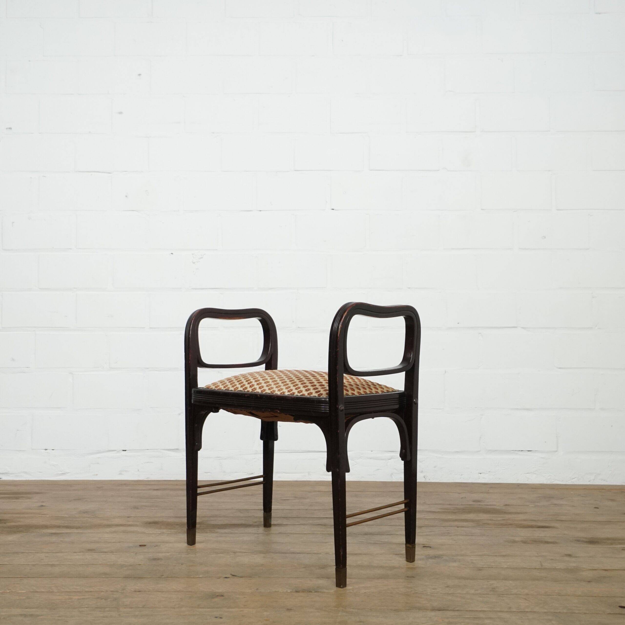 Stool by Otto Wagner model 412 for J&J Kohn