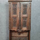 Gothic Renaissance style cabinet with solid oak putto around 1850