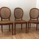 Old canne chairs