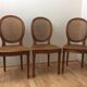 Old canne chairs