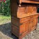Old 18th century 2-part solid oak dresser