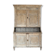 Armoire suédoise en deux parties avec rosace