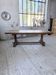 Monastery table oak 1950 XXL