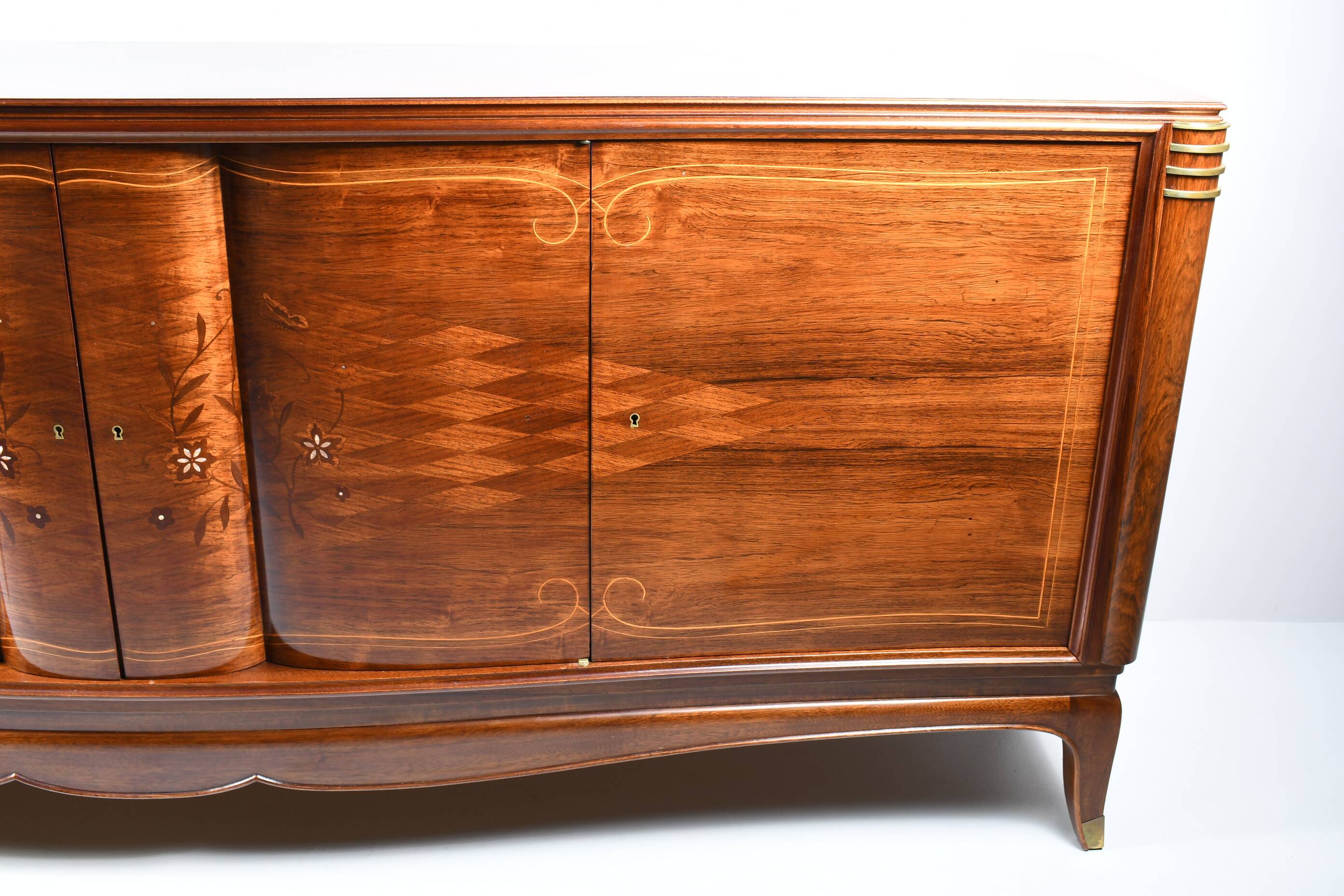 Vintage Art Deco sideboard by Jules Leleu, France 1940