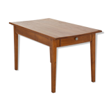 Kitchen table with 2 drawers 130cm farmhouse style 1950
