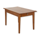 Kitchen table with 2 drawers 130cm farmhouse style 1950