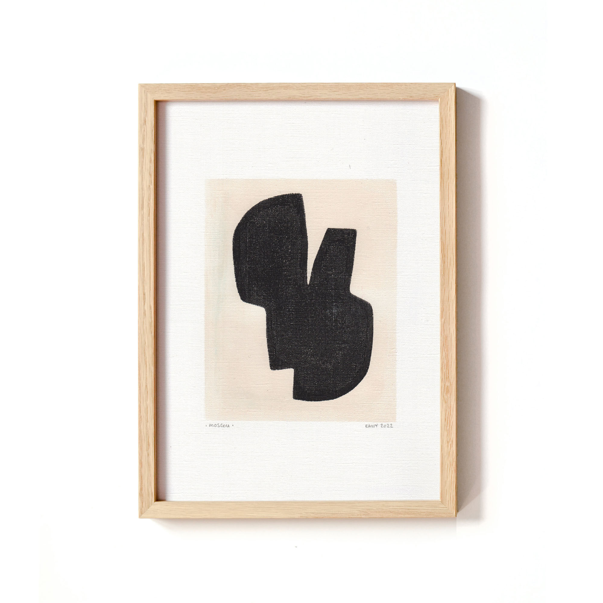 Peinture originale sur papier • M558 • Signée Eawy