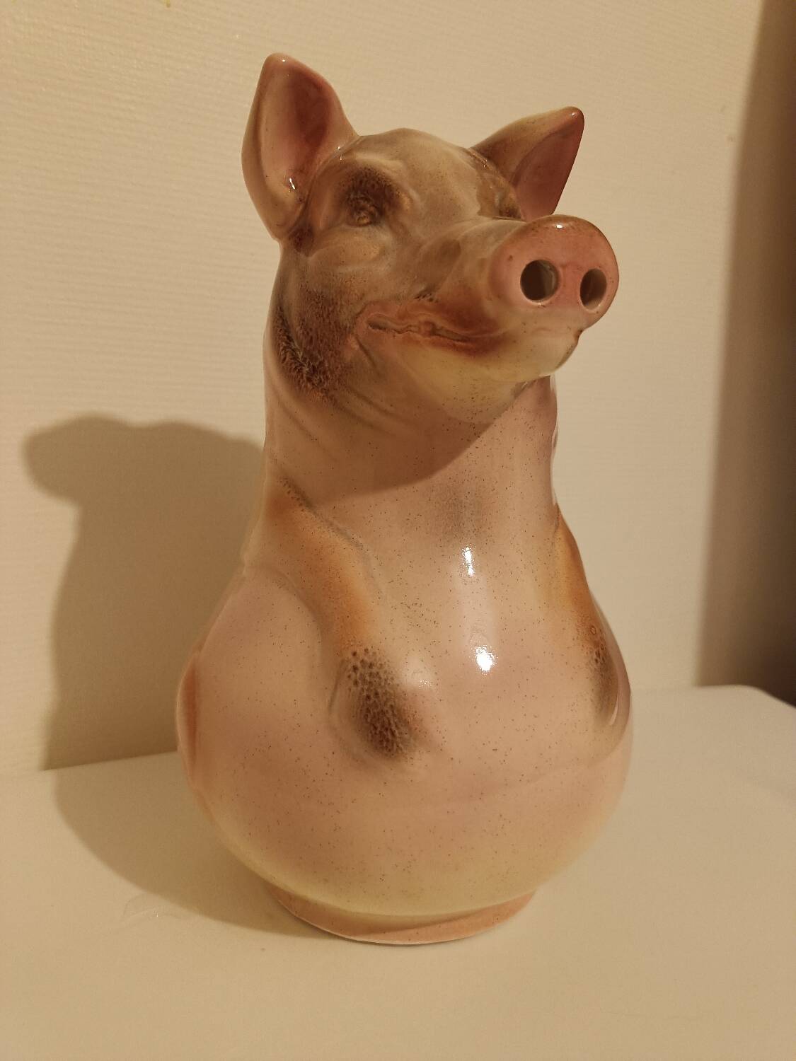 Pitcher, jug, jug, zoomorphic pig