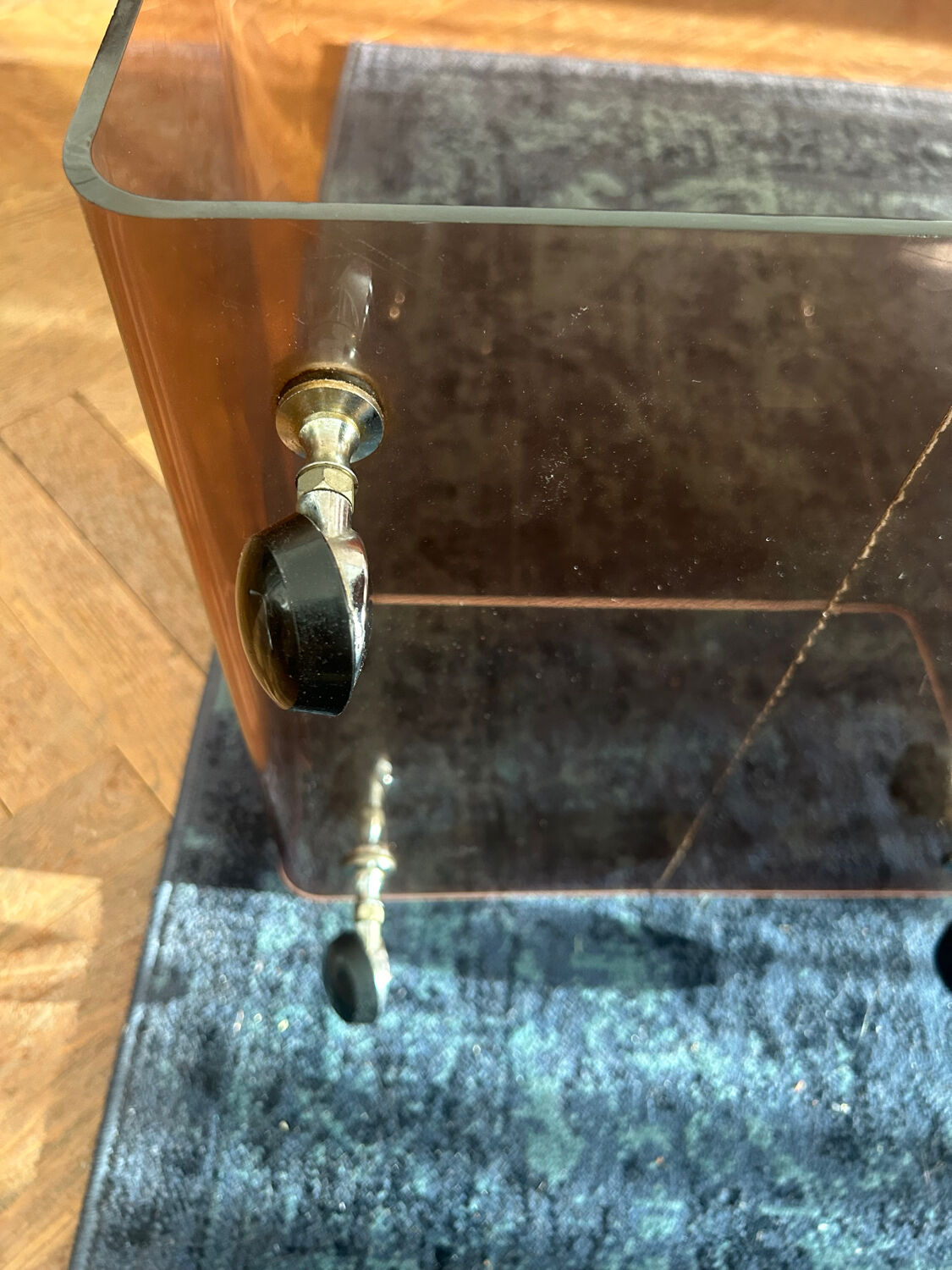 Rolling furniture/coffee table/nightstand/side table by michel dumas