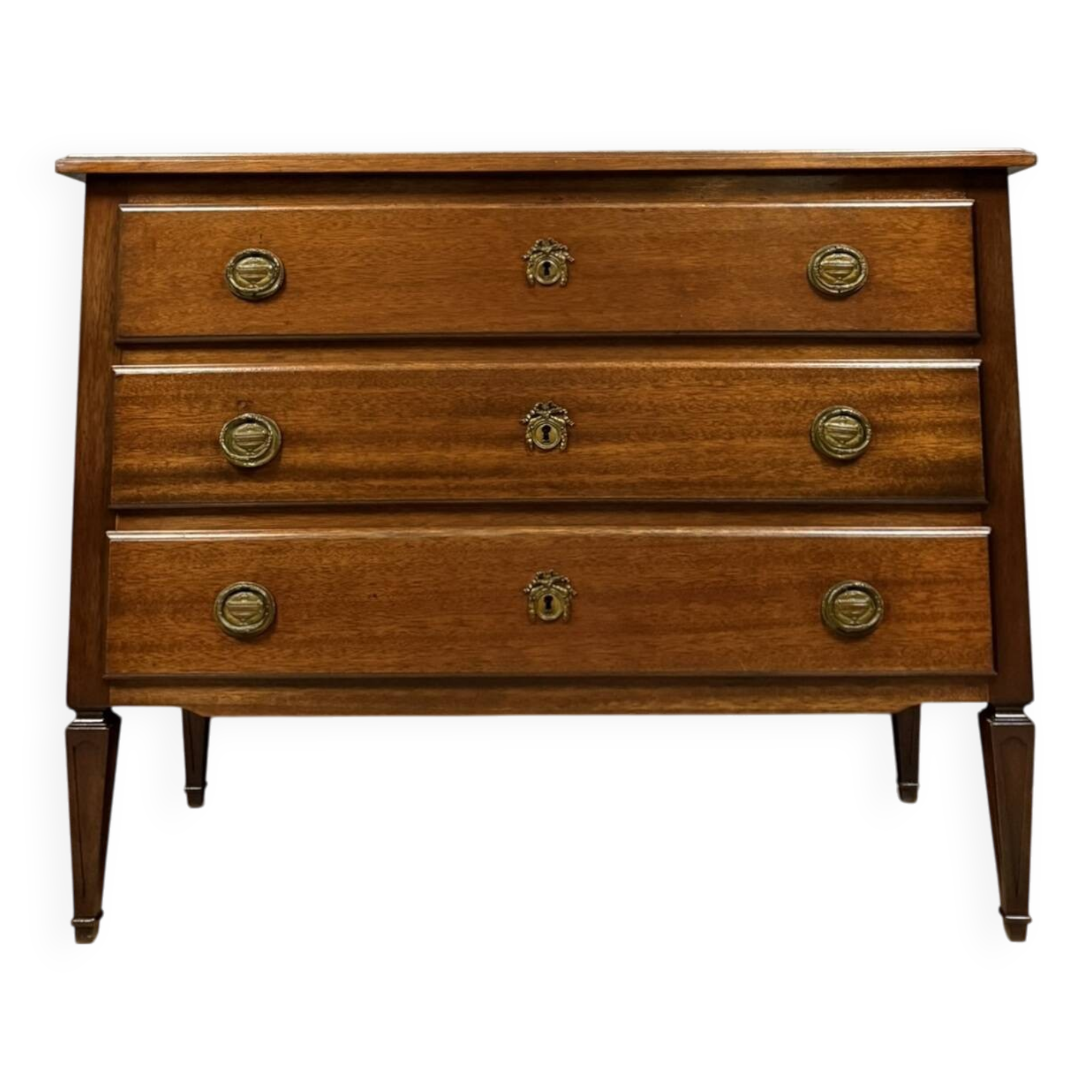 Commode style louis XVI en acajou