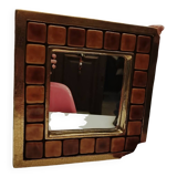 Ceramic mirror by Mithé Espelt